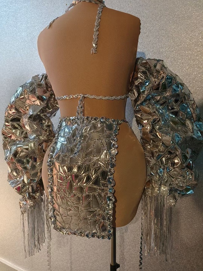 SUPER WHOLESALE | Mirrored Lens Hanging Neck Set