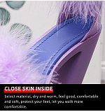 SUPER WHOLESALE |  Platform Back Zip Up Heel