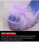 SUPER WHOLESALE |  Platform Back Zip Up Heel