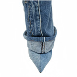 SUPER WHOLESALE |  Denim Boots