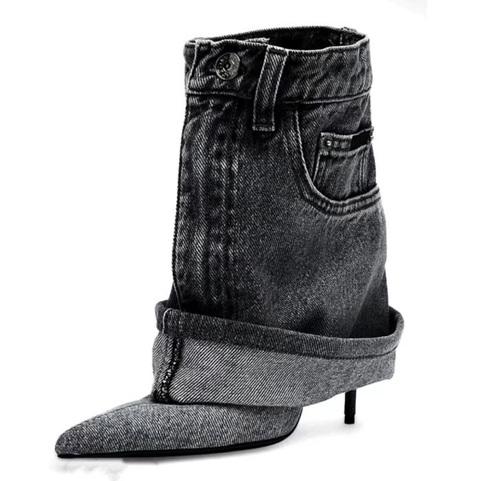 SUPER WHOLESALE |  Denim Boots