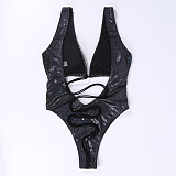 SUPER WHOLESALE | Strappy Swimwear One Piece