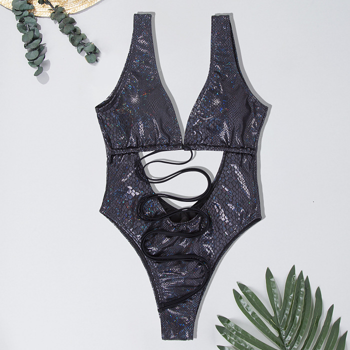 SUPER WHOLESALE | Strappy Swimwear One Piece