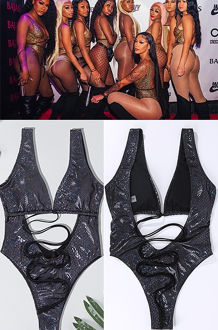 SUPER WHOLESALE | Strappy Swimwear One Piece