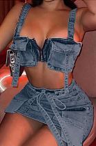 SUPER WHOLESALE | Pockets Skirt Set