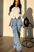 SUPER WHOLESALE | Stretch Denim Multiple Wear Shorts and Trousers