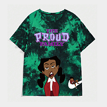 WHOLESALE | Tie-dye Comic Character Printed Oversize T-shirt