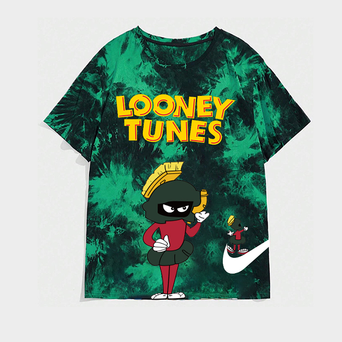 WHOLESALE | Tie-dye Comic Character Printed Oversize T-shirt