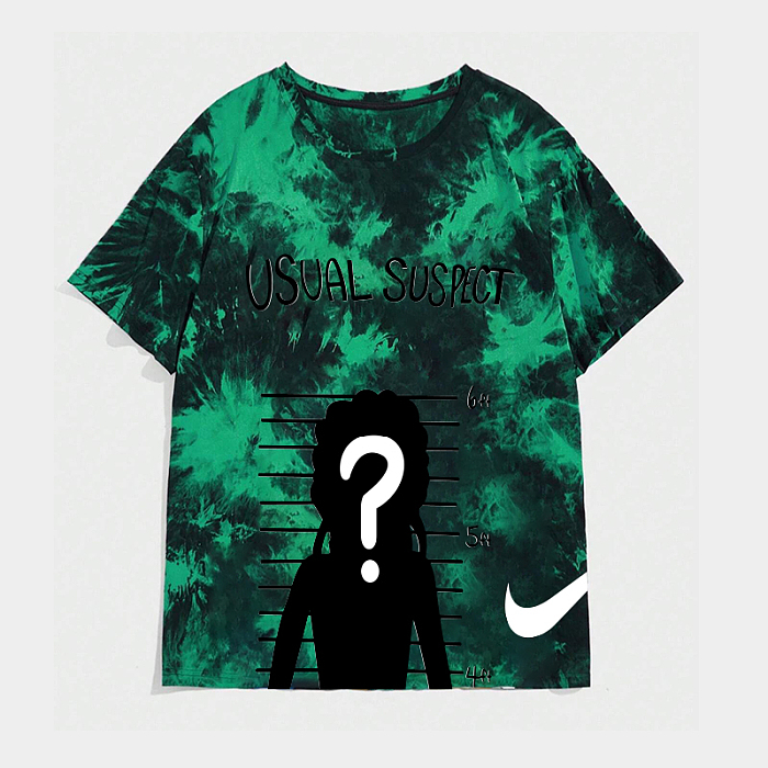 WHOLESALE | Tie-dye Comic Character Printed Oversize T-shirt