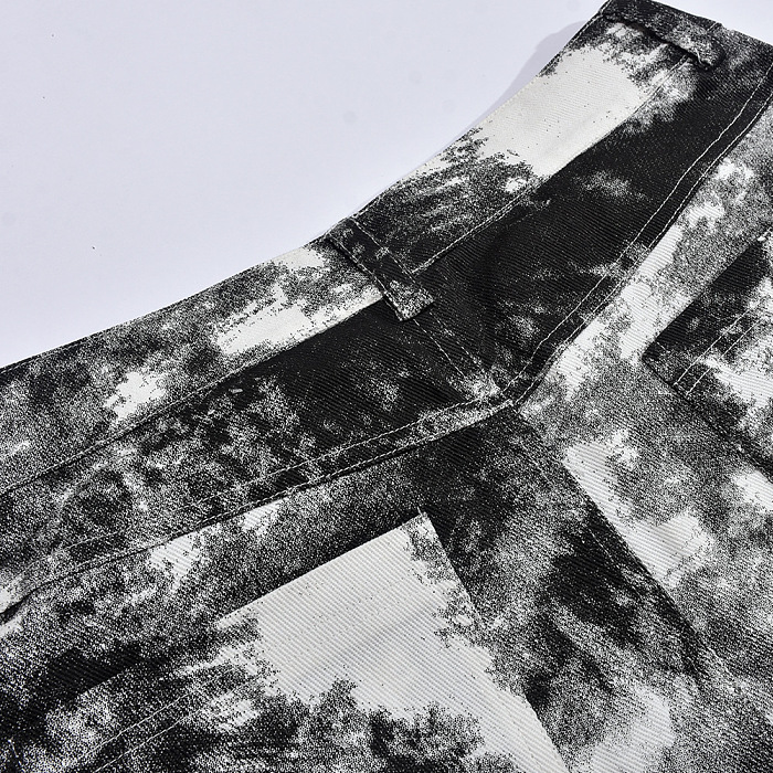 SUPER WHOLESALE | Pockets Marble Mini Skirt
