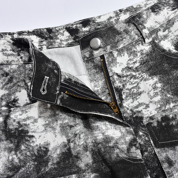 SUPER WHOLESALE | Pockets Marble Mini Skirt