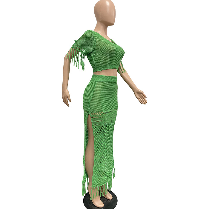SUPER WHOLESALE | Knitted Skirt Set
