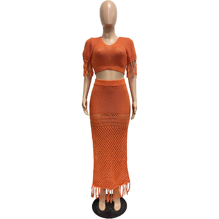 SUPER WHOLESALE | Knitted Skirt Set
