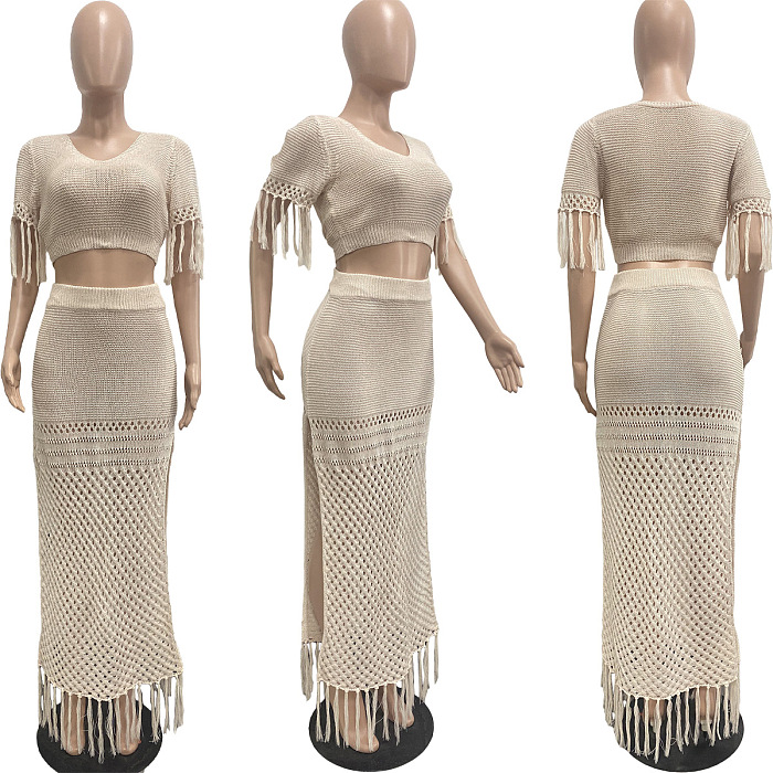 SUPER WHOLESALE | Knitted Skirt Set
