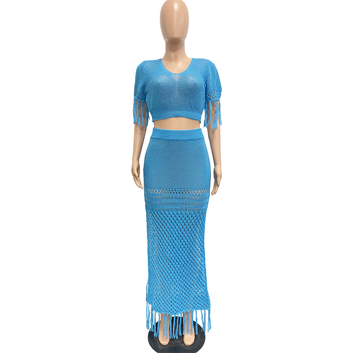 SUPER WHOLESALE | Knitted Skirt Set
