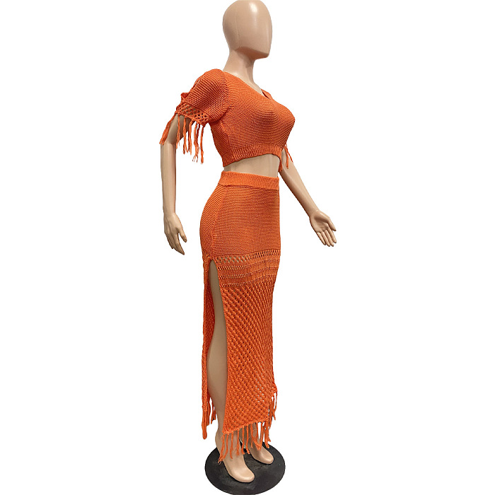 SUPER WHOLESALE | Knitted Skirt Set