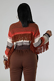 SUPER WHOLESALE | Fringe Half Zip Top