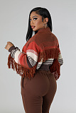 SUPER WHOLESALE | Fringe Half Zip Top