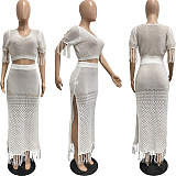 SUPER WHOLESALE | Knitted Skirt Set