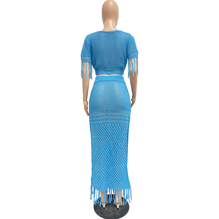 SUPER WHOLESALE | Knitted Skirt Set