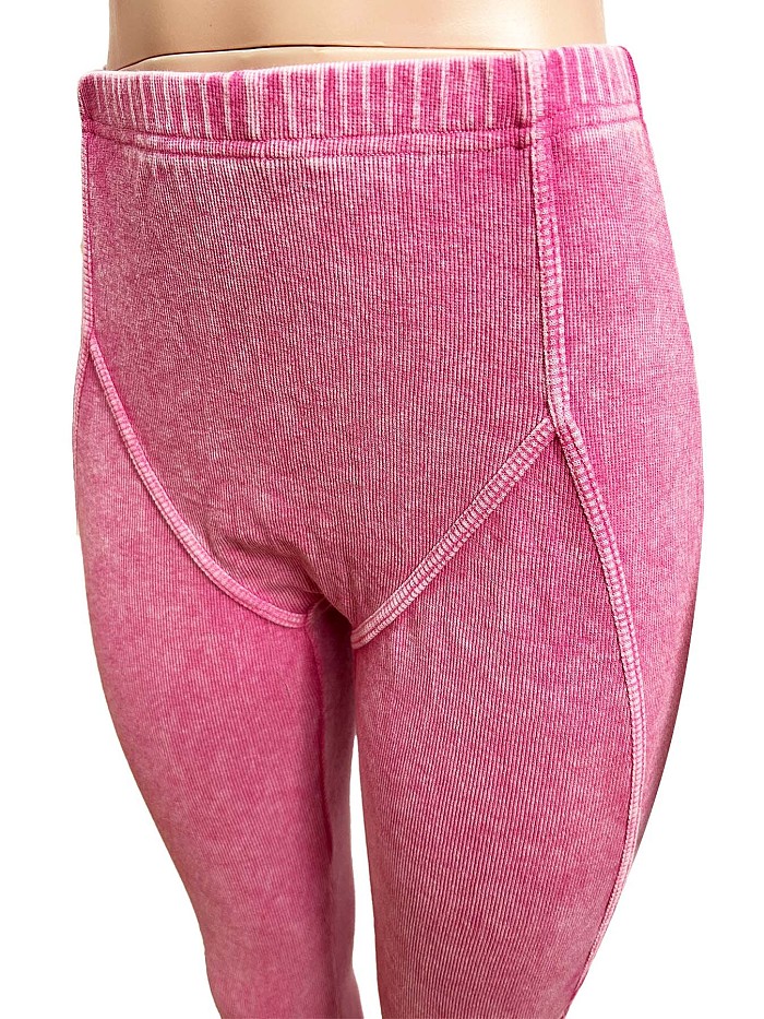 SUPER WHOLESALE | Water Washed Distressed Thread Short-sleeve Long Pants Set