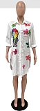 SUPER WHOLESALE | Sunflower Shirt Dress