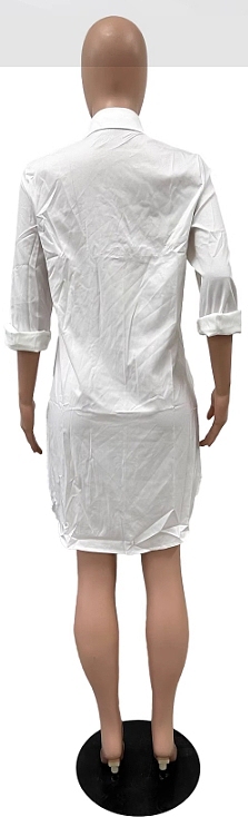 SUPER WHOLESALE | Sunflower Shirt Dress