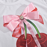 Copy SUPER WHOLESALE | Front Bow Deocor T-shirt