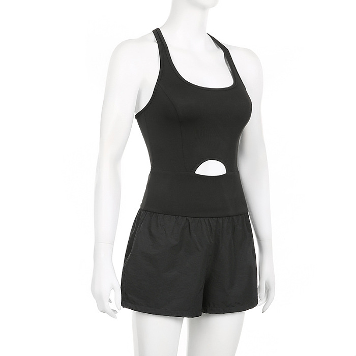 SUPER WHOLESALE | Tank Romper in Solid Color