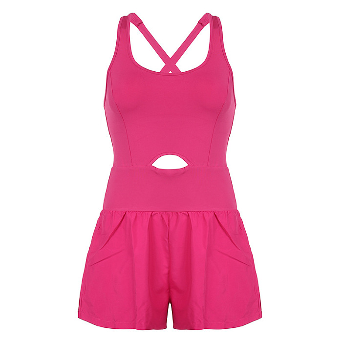 SUPER WHOLESALE | Tank Romper in Solid Color