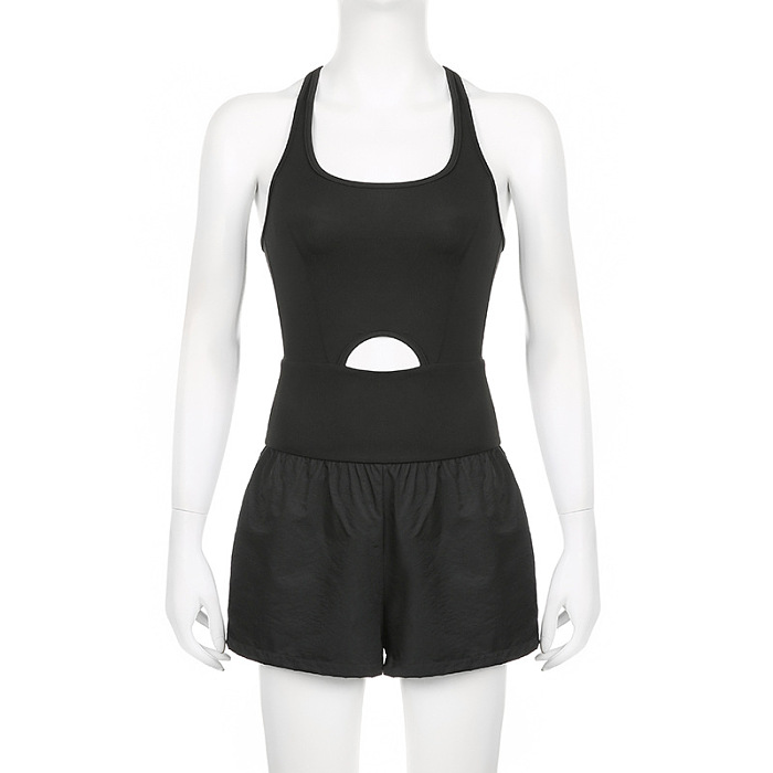 SUPER WHOLESALE | Tank Romper in Solid Color