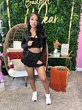 SUPER WHOLESALE | Aged Skirt Set in 3 Pieces