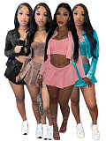 SUPER WHOLESALE | Aged Skirt Set in 3 Pieces