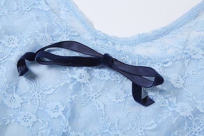 SUPER WHOLESALE |  Lace Jumpsuit with Bows