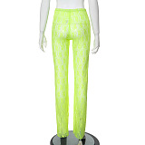 SUPER WHOLESALE |  Lace Pants with Bows