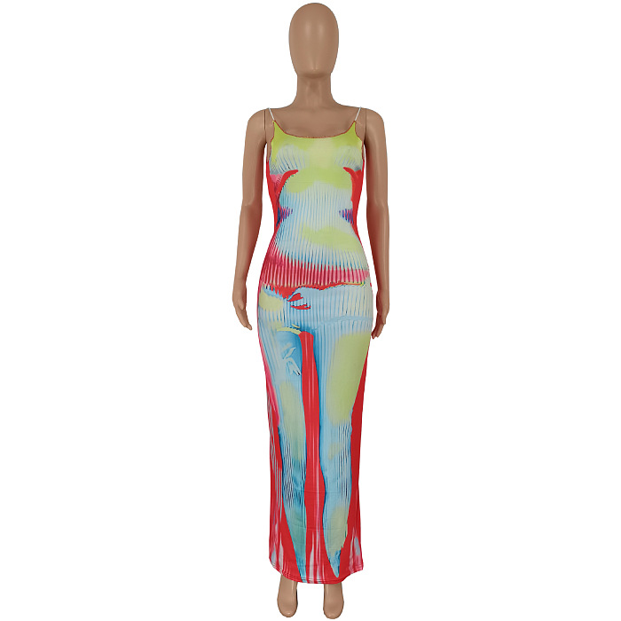 SUPER WHOLESALE |  Open Back Maxi Dress