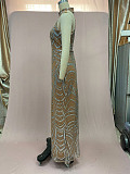 SUPER WHOLESALE |  Bling Bling Sequins Off Shoulder Evening Dress