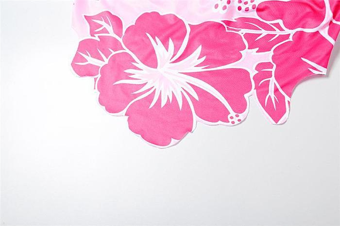 SUPER WHOLESALE | Rose Printed Shorts Set