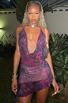 SUPER WHOLESALE | Open-back Halter Dress