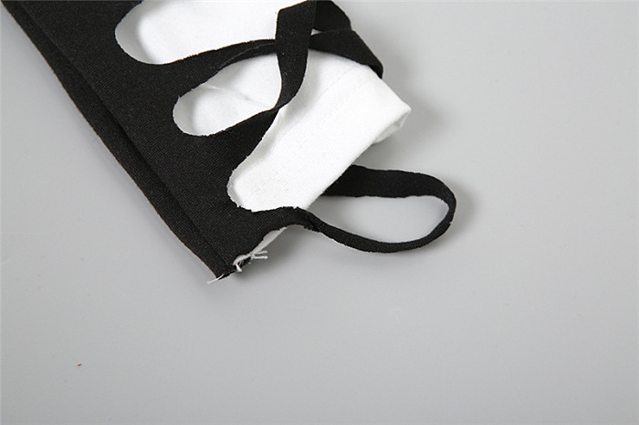 SUPER WHOLESALE | Two Tones One Shoulder Dress