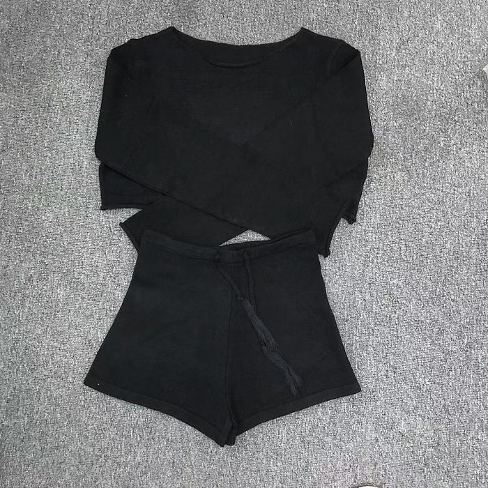 SUPER WHOLESALE | Oversize Crop Top & Shorts Set