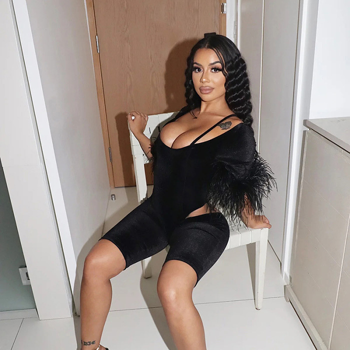 SUPER WHOLESALE | Strapless Over Length Sleeve Dress