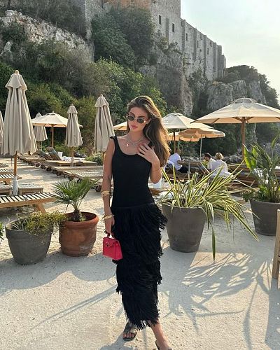SUPER WHOLESALE | Knitted Tank Long Dress with Fringe