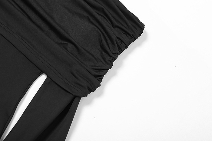 SUPER WHOLESALE | Strapless Over Length Sleeve Dress