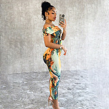 SUPER WHOLESALE | Layered Printed Long Dress