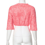 SUPER WHOLESALE | Tie-dyed Crop Top