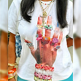 SUPER WHOLESALE | Printed T-shirt