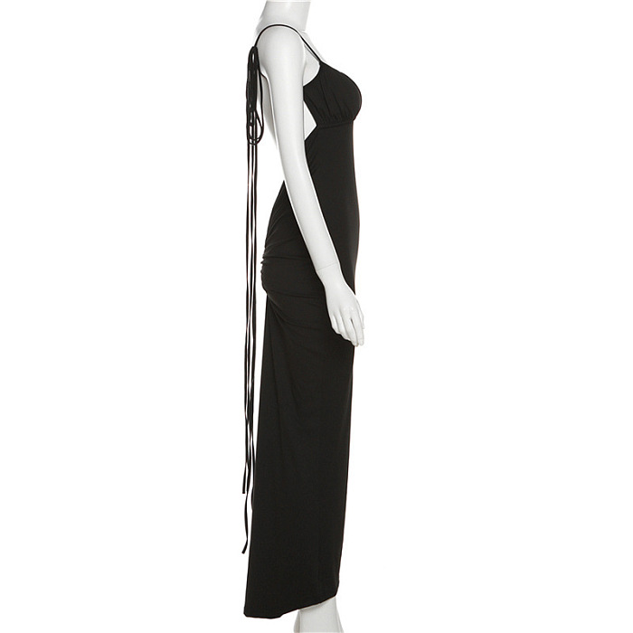 SUPER WHOLESALE | Strip Maxi Long Dress