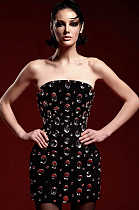 SUPER WHOLESALE | Crystal Strapless Bodycon Dress