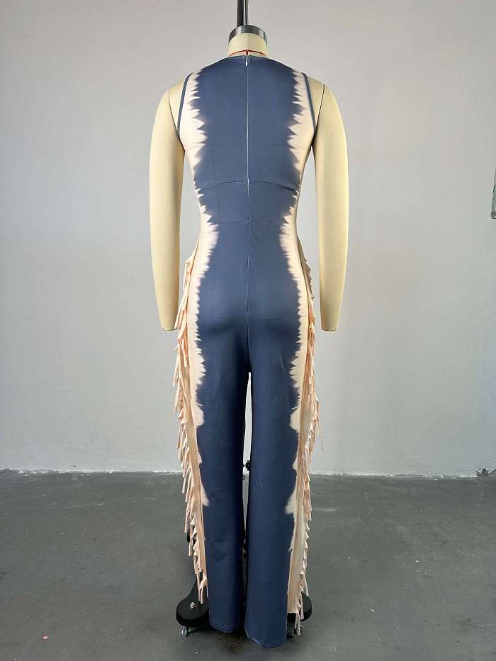 SUPER WHOLESALE |Hollow-out Tanks Jumpsuit